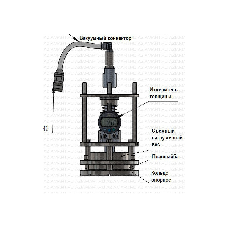 JIG-110C  держатель для образцов до 110 мм, химстойкая версия