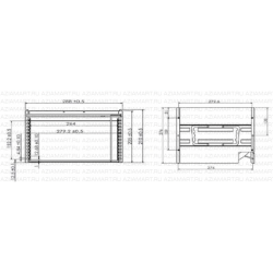 ORB-08x13 Тара для пластин на пленке с рамкой (открытая)