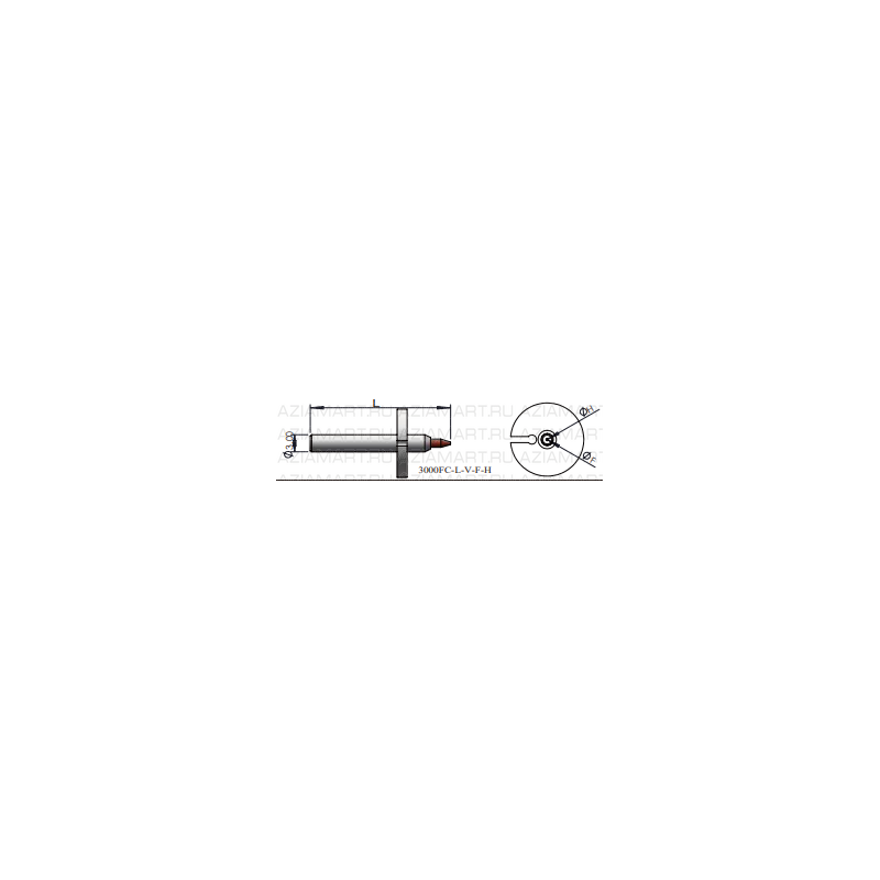 3000FC-L-V-F-H Инструмент для монтажа кристаллов (Collet/Pick Up Tool)