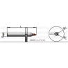 3000FC-L-V-F-H Инструмент для монтажа кристаллов (Collet/Pick Up Tool)