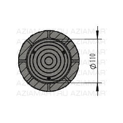 JIG-110C  держатель для образцов до 110 мм, химстойкая версия