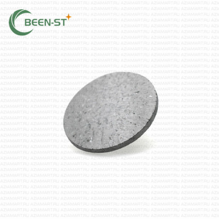 Мишень сурьмы (Sb) 99,99% 4"х0,125" (102x3 мм)